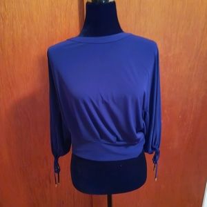 Victoria Secrets, detailed open back blouse